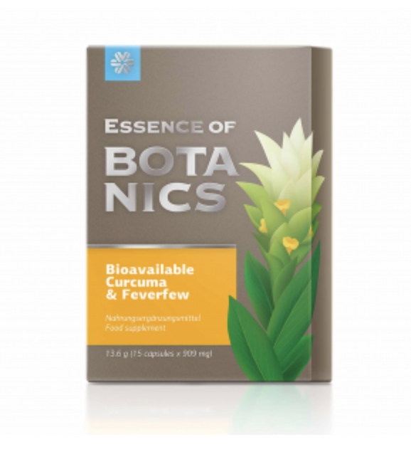 Биодостъпна куркума - Essence of Botanics. Bioavailable Curcuma & Feverfew
